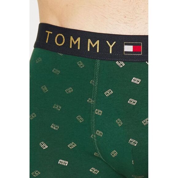 Tommy Hilfiger Green Cotton Men's Boxers - Picture 4 of 5